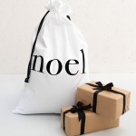 Christmas Sack White ''Noel'' by ChalkUK